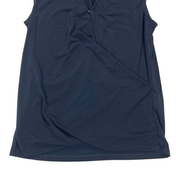 Banana Republic Crepe Wrap Tunic Womens Sz XS Classic Business Casual Comfort - Picture 4 of 13